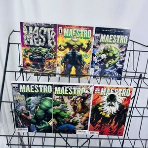 Maestro 1-5 Lot Incredible Hulk Key Origin